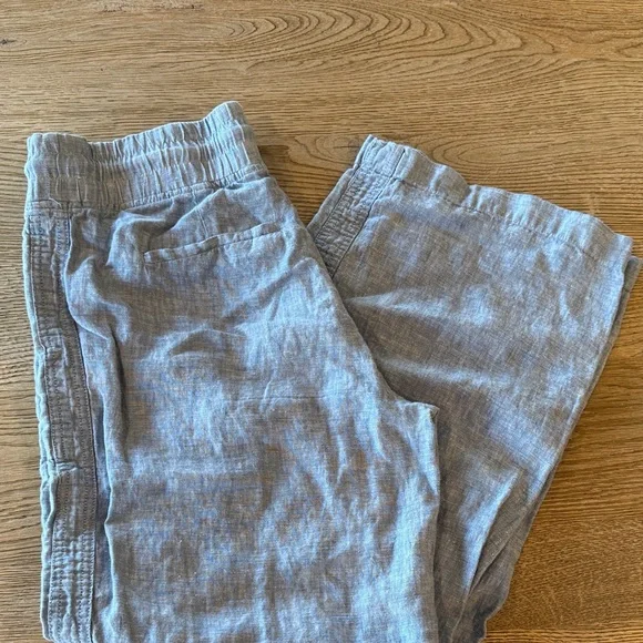 Athleta Women’s Cabo Linen Wide leg Pants - Picture 4 of 4